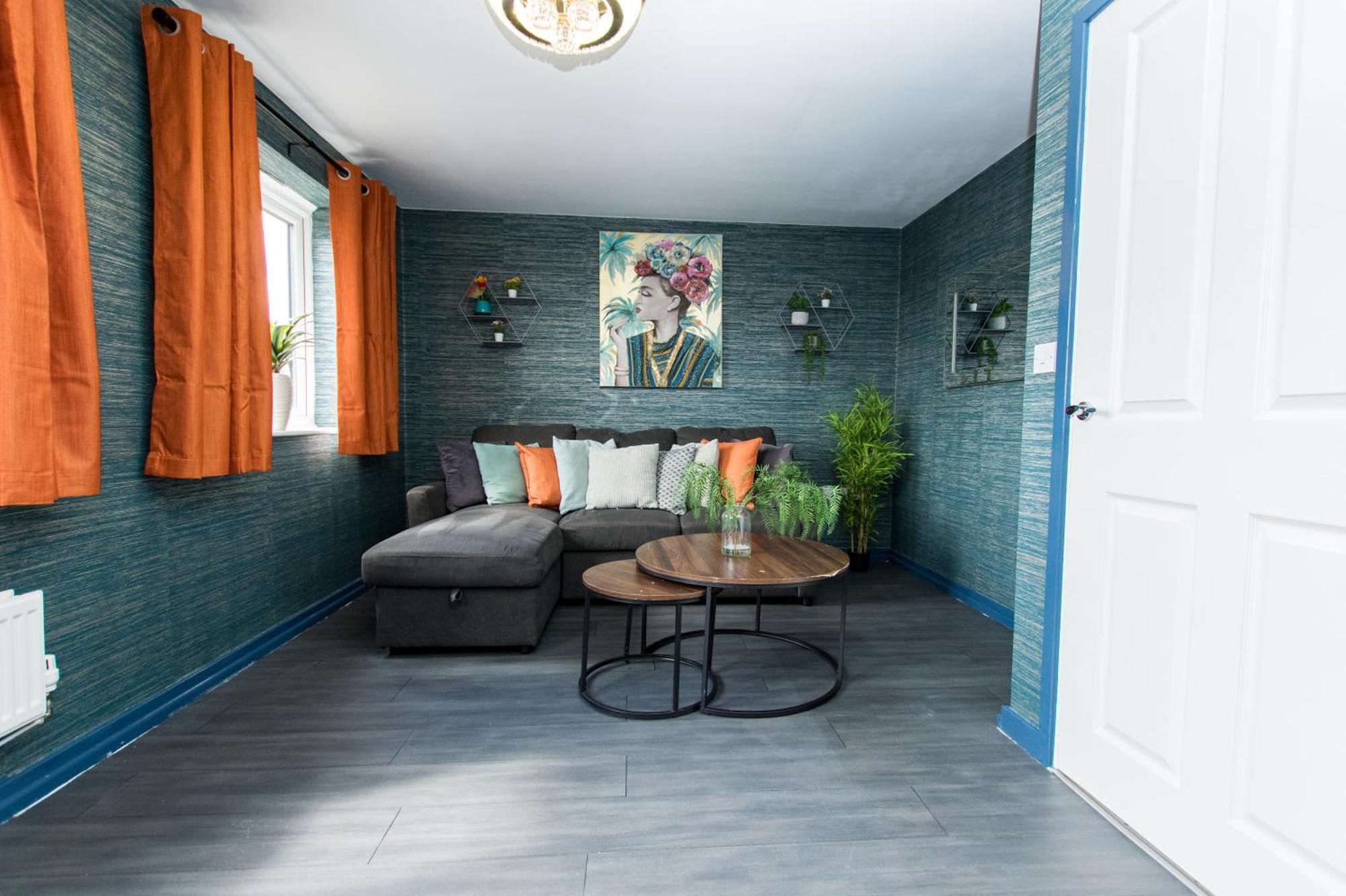 Free Parking 3 Bedroom House In Nottingham Exterior foto