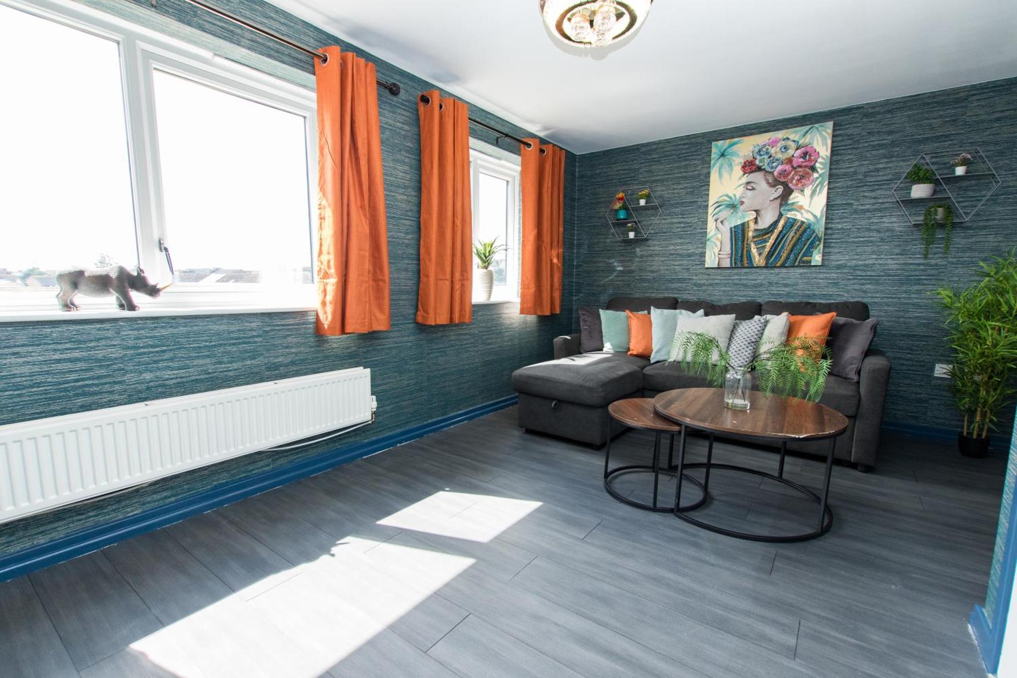 Free Parking 3 Bedroom House In Nottingham Exterior foto